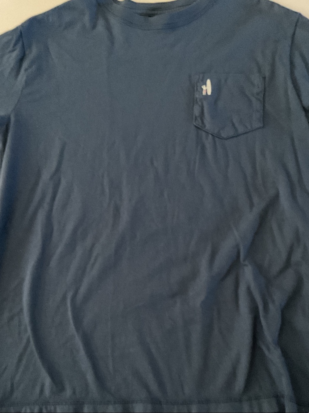 johnnie-O Navy Short Sleeve Pocket Patriot Tee